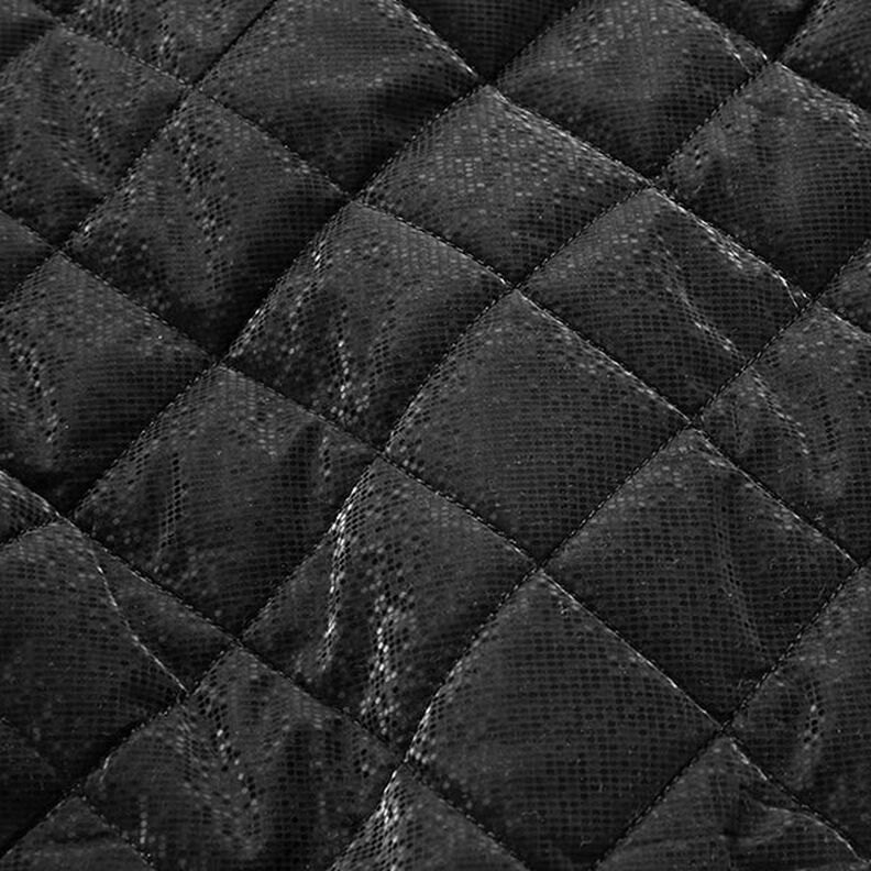 Tecido acolchoado Losangos – preto,  image number 2