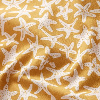 GOTS Jersey de algodão Estrela do mar | Tula – amarelo-caril, 