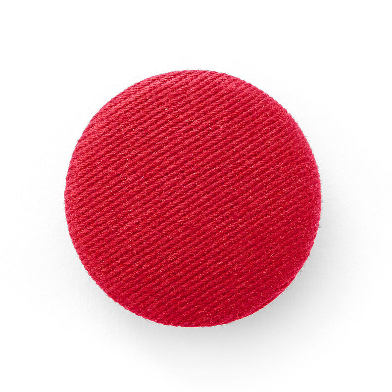 Botão forrado, Sarja de algodão stretch – cor de malagueta,  image number 1