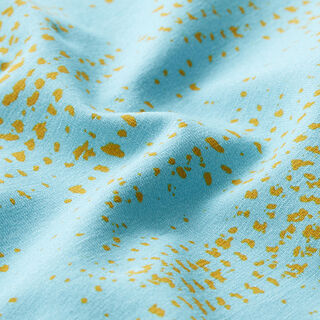 GOTS Jersey de algodão Espiga de milho | Tula – azul marinho/amarelo-caril, 