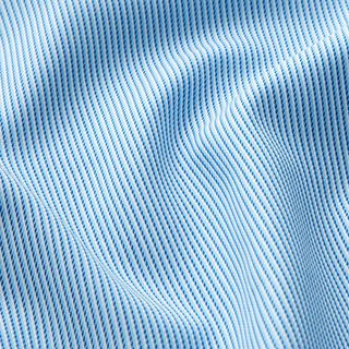 Tecido para camisas Riscas longitudinais com aparência de corda – azul marinho/azul-marinho, 