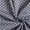 Popelina de algod&atilde;o Polka Dots &ndash; cinza ard&oacute;sia/branco,  thumbnail number 3