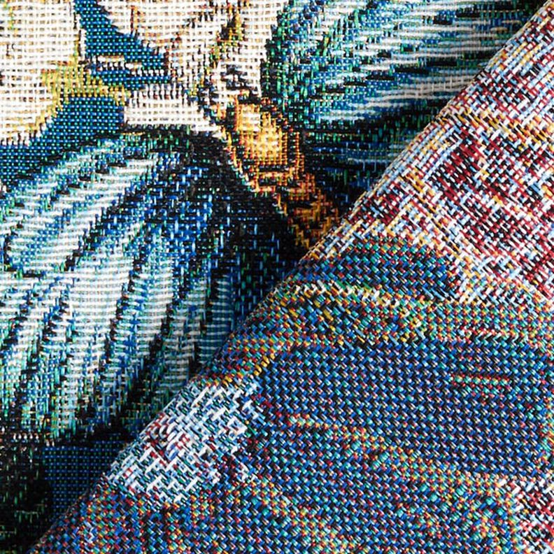 Tecido para decoração Gobelina Pavão – azul petróleo,  image number 4