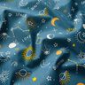 Tecido de algodão Cretone Constelações – azul-oceano,  thumbnail number 2