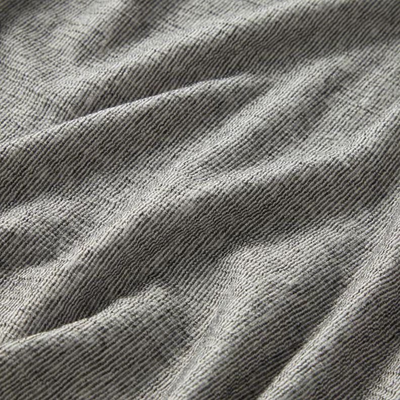 Jersey enrugado Liso – cinzento escuro/cinzento-prateado,  image number 2