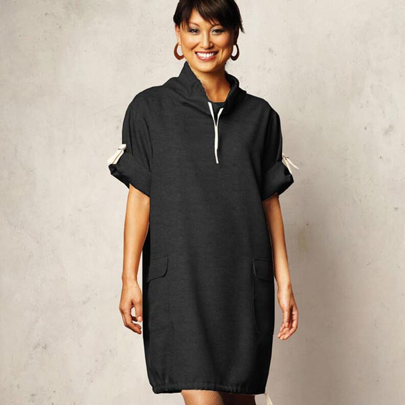 Microvelours Alova – preto,  image number 5