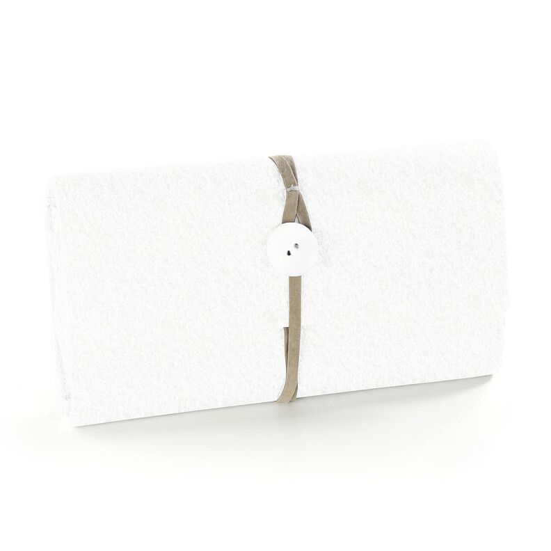 Feltro 90 cm / 1 mm de espessura – branco,  image number 4