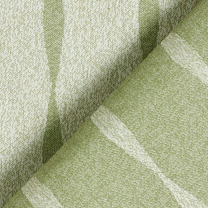 Tecido para exteriores Lona Riscas onduladas – oliva claro/bege claro,  image number 4