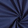 Popelina de algodão pintas pequenas – azul-marinho/branco,  thumbnail number 5