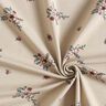 GOTS Jersey de algodão Flores espalhadas | Poppy Fabrics – amêndoa,  thumbnail number 3