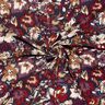 Jersey de viscose Flores expressivas – azul-marinho/vermelho violeta médio,  thumbnail number 3