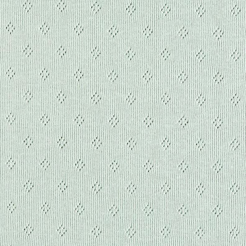 Jersey malha fina com padrão perfurado – menta,  image number 1