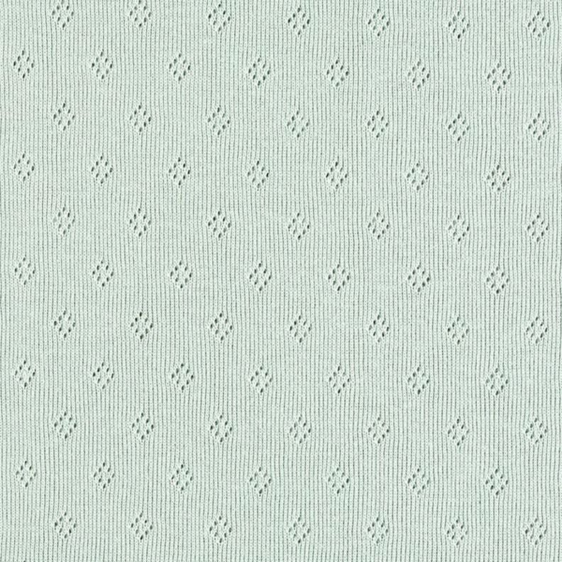Jersey malha fina com padrão perfurado – menta,  image number 1