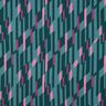 Jersey Romanit Losangos abstratos – azul petróleo/rosa,  thumbnail number 1