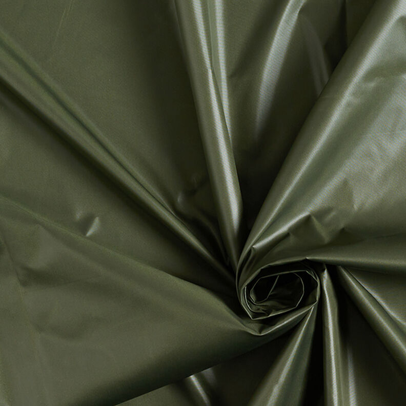 Tecido para casacos impermeável ultraleve – oliva,  image number 1
