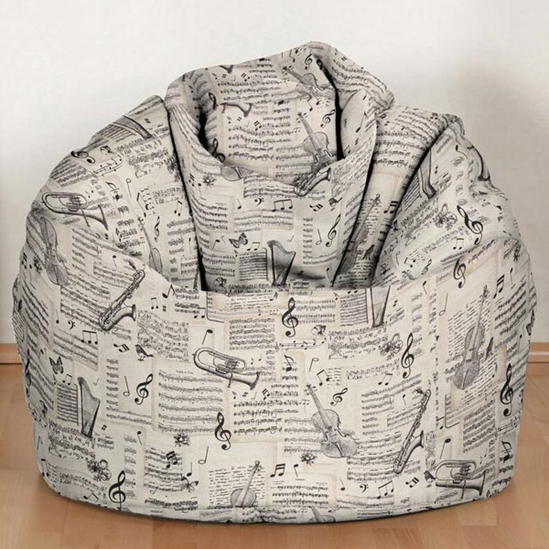 Meio linho Panamá Partituras – natural,  image number 8