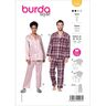Pijamas UNISSEXO | Burda 5956 | M, L, XL,  thumbnail number 1