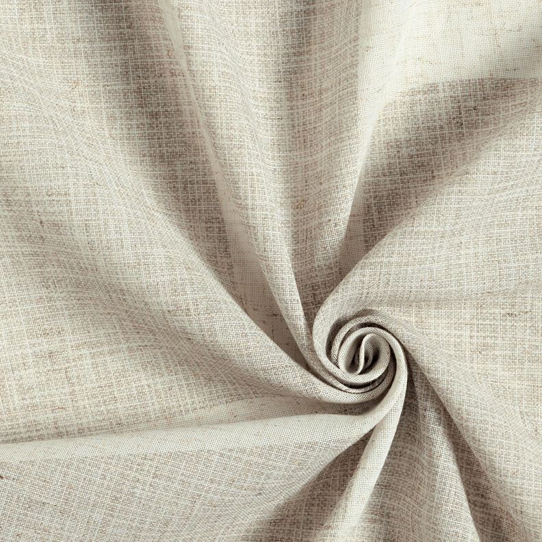 Tecido para cortinados Mix de linho Formas  – taupe claro/natural,  image number 3