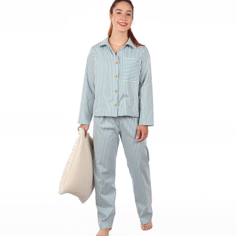 FRAU HILDA Pijama com variações curtas e longas | Studio Schnittreif | XS-XXL,  image number 4