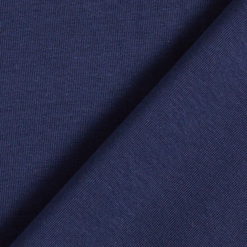 Jersey de viscose liso – azul-noite,  image number 3