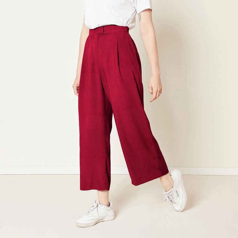 Viscose Stretch Liso – vermelho escuro,  image number 9