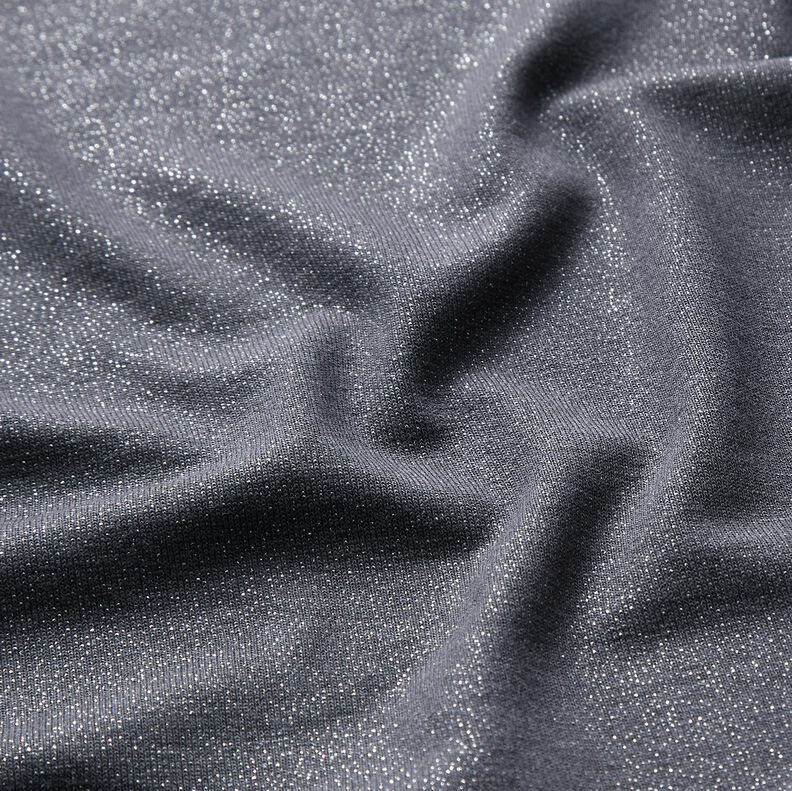Jersey de viscose Brilho – antracite,  image number 2