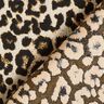 Tecido para decoração Jacquard Estampa de leopardo em rede – bege claro/preto,  thumbnail number 4