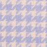 Tecido grosso para sobretudos Pied-de-poule – bege/lilás,  thumbnail number 1
