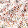 Tecido de algodão Cretone Flores delicadas – laranja/branco,  thumbnail number 2