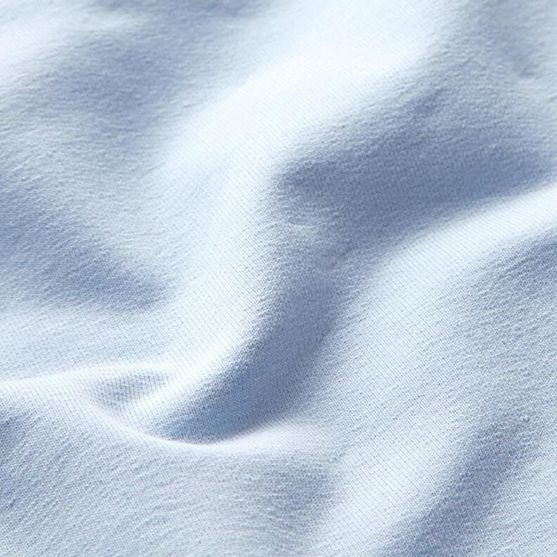 Terry franc&ecirc;s simples liso &ndash; azul claro,  image number 3