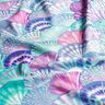 Tecido para fatos de banho UPF50 Conchas – azul marinho/azul violeta,  thumbnail number 2