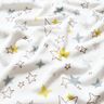 Tecido polar fofinho Estrelas coloridas – marfim/amarelo-sol,  thumbnail number 2