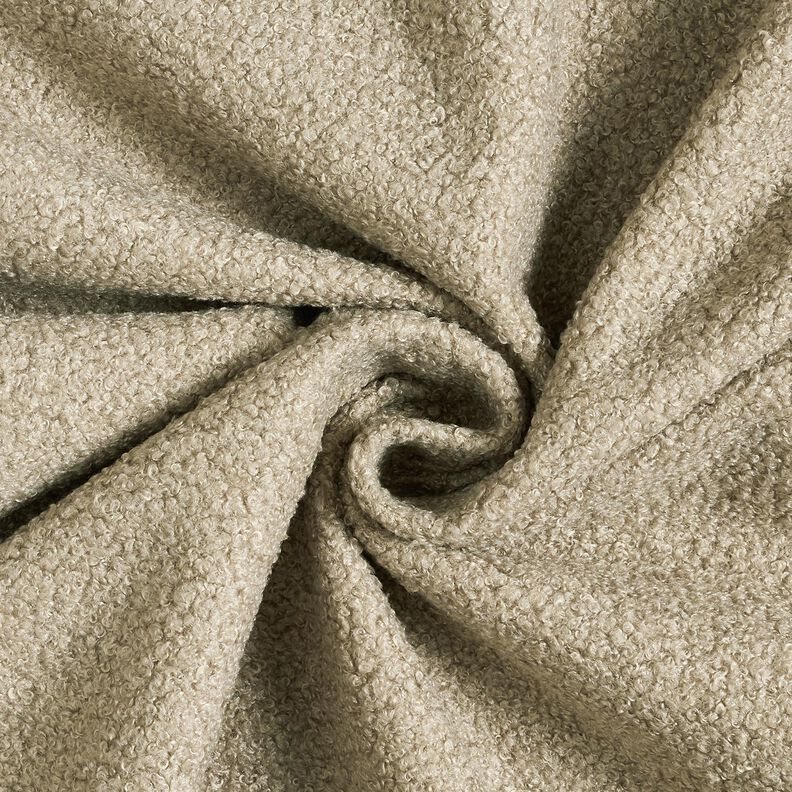 Tecido para estofos Peluche macio – cinzento claro,  image number 1