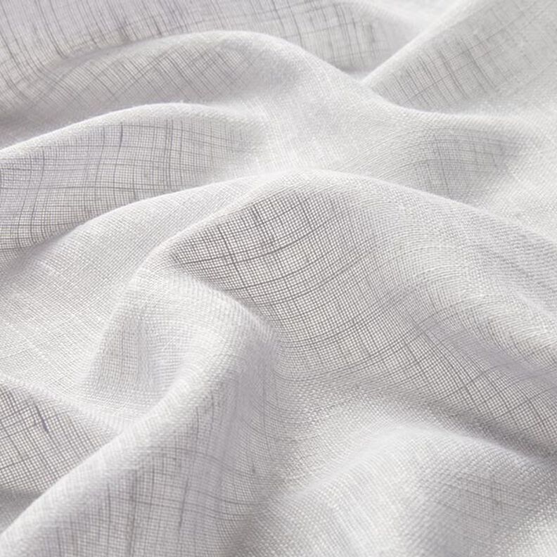 Tecido para cortinados Voile Look linho 300 cm – cinzento-prateado,  image number 2