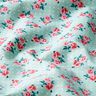 Tecido de algodão Cretone Rosas pequenas – verde-menta,  thumbnail number 2