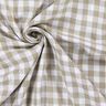 Tecido de algodão Vichy - 1 cm – castanho claro,  thumbnail number 2