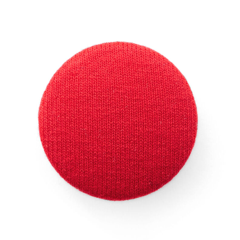 Botão forrado, Jersey de viscose Medium – cor de malagueta,  image number 1