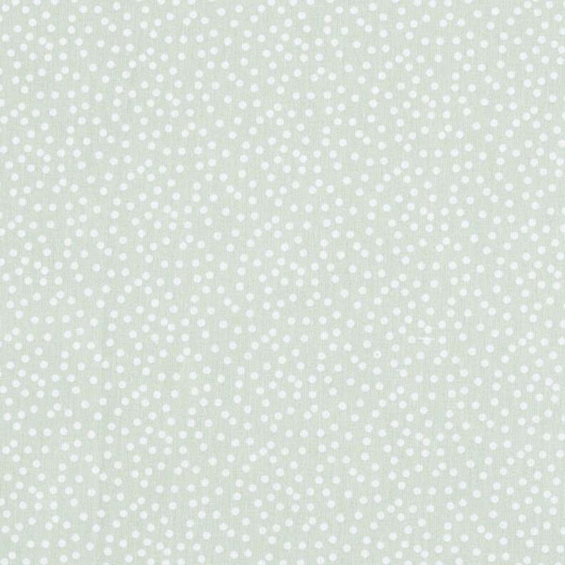 Tecido de algodão Cretone Pintas irregulares – verde pastel,  image number 1