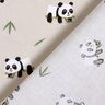 Tecido de algodão Cretone Urso panda fofo – natural,  thumbnail number 4