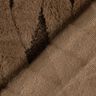 Pelo artificial Tecido Bouclé Losangos – castanho escuro/castanho escuro,  thumbnail number 4
