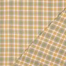 Musselina/ Tecido plissado duplo Xadrez | Poppy Fabrics – amarelo-caril/salva,  thumbnail number 4
