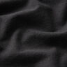 Jersey em mistura algodão e linho liso – preto,  thumbnail number 2