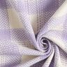 Tecido para sobretudos Mistura de algodão xadrez – lilás/marfim,  thumbnail number 3