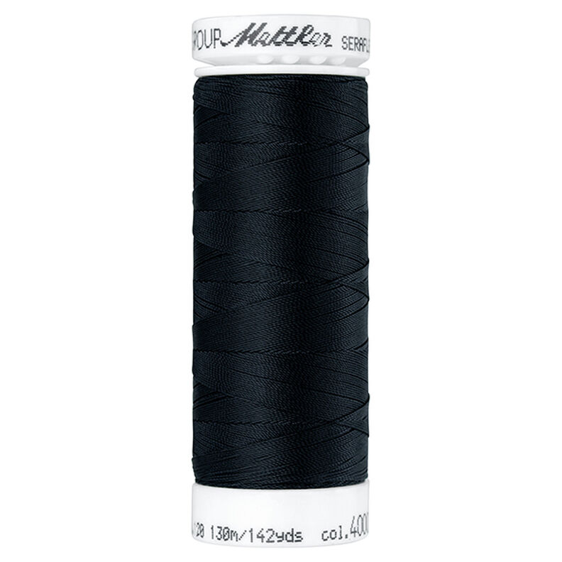 Linha de coser Seraflex para costuras elásticas (4000) | 130 m | Mettler – preto,  image number 1