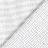 Tecido de algodão Bouclé Quadrados – branco,  thumbnail number 3
