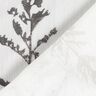 Tecido para cortinados Voile Gramíneas finas 295 cm – branco/preto,  thumbnail number 4