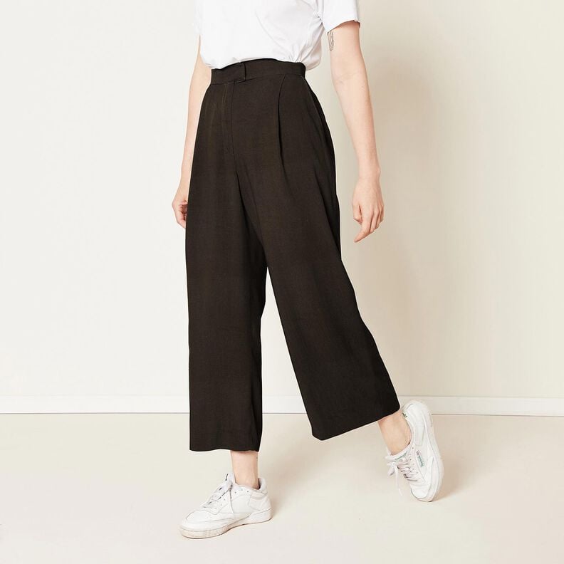 Viscose Stretch Liso – preto,  image number 9