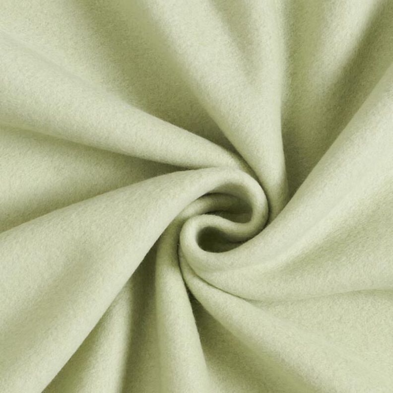 Tecido polar de algodão Liso – verde amarelado,  image number 1