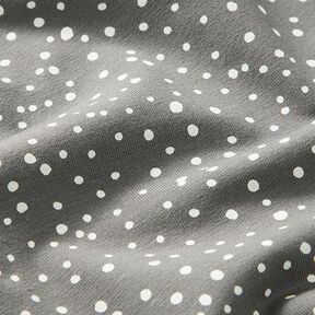 Jersey de algodão Pintas irregulares – cinzento, 