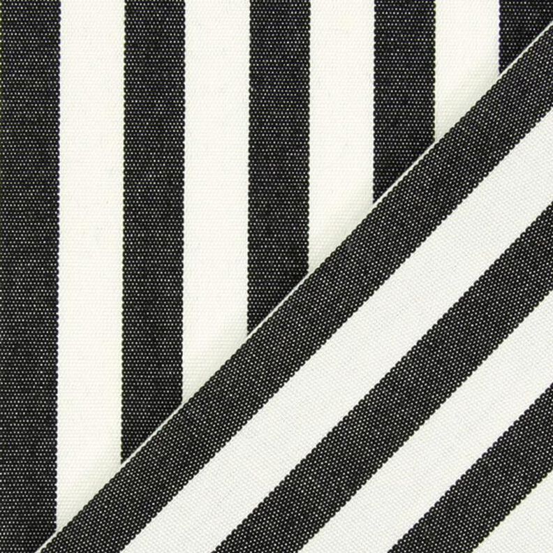 Tecido para exteriores Acrisol Egeo – branco/preto,  image number 3